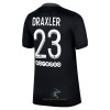 Officiële Voetbalshirt Paris Saint-Germain Julian Draxler 23 Derde 2021-22 - Heren